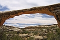 Kachina Bridge at Natural Bridges National Monument, Utah.